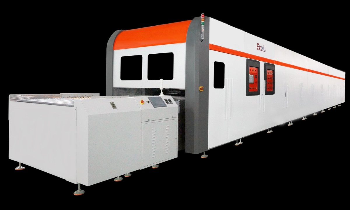 智能連線-雙列翻頁式后固化節(jié)能隧道烘箱